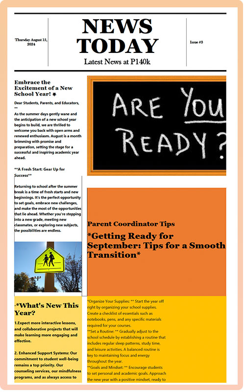 Parent Newsletters